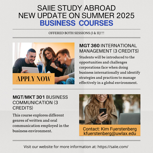 BUSINESS COURSES