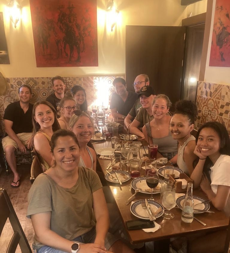 Summer2022 Welcome dinner